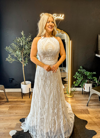 Sage Wedding Dress