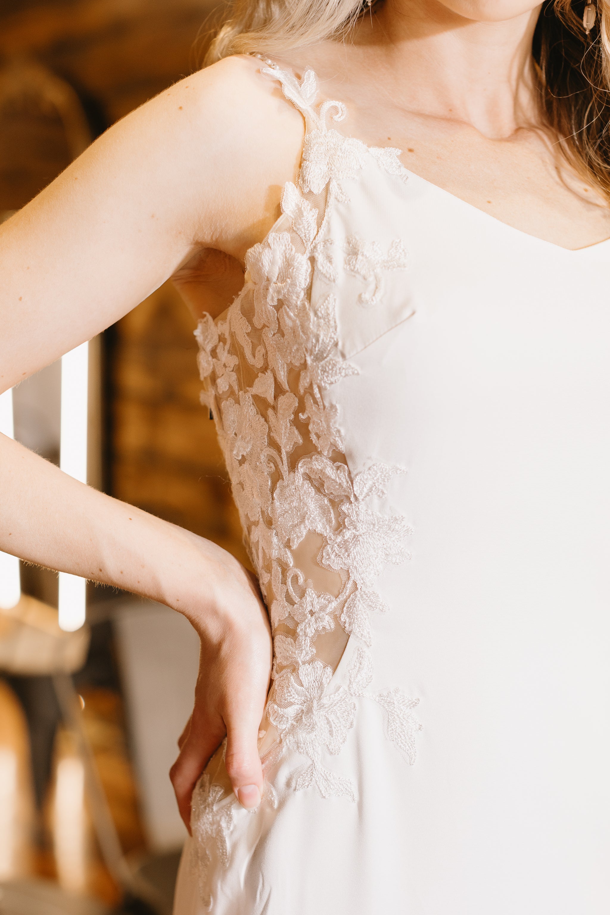 amsale♡weddingdress【Nicole】 Amsale Nicole – Nearly Newlywed