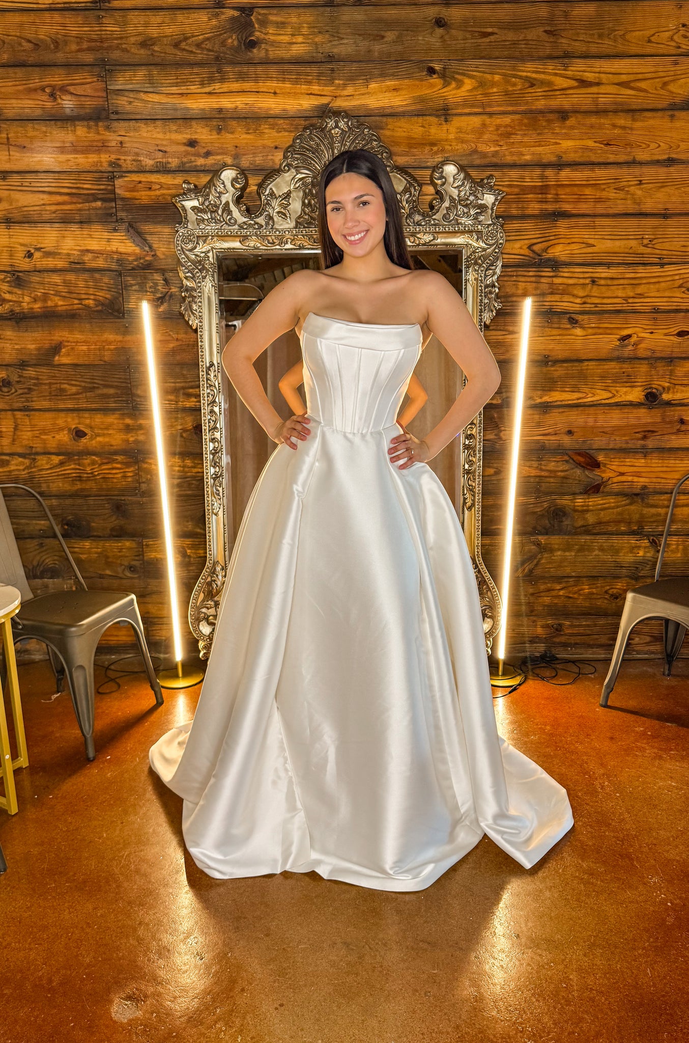 Praline Wedding Dress