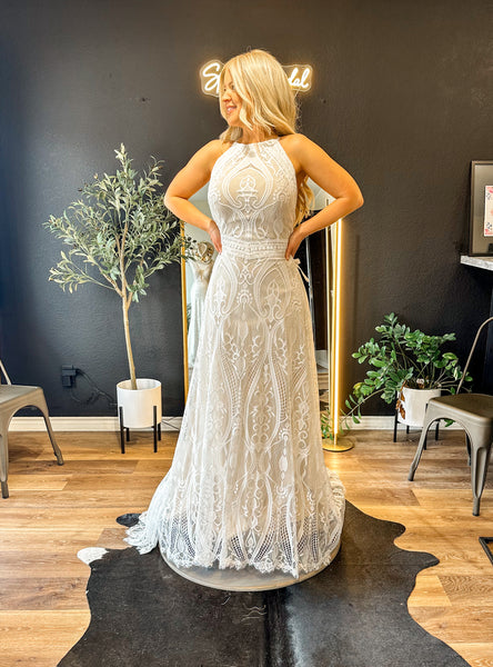 Sage Wedding Dress