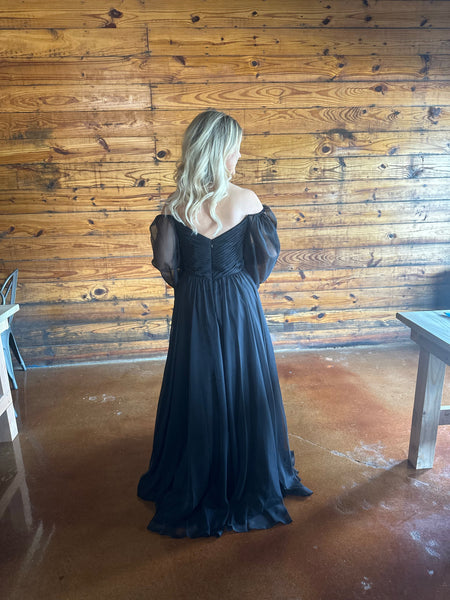 Black Hannah Wedding Dress